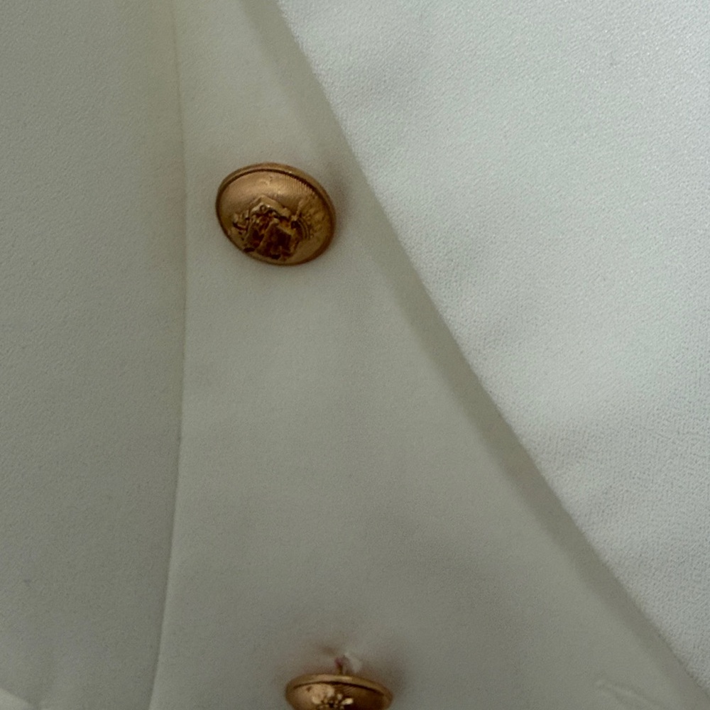 Lioness white Blazer with Gold Buttons - worn once - Picture 3 of 4